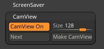 CamView Zbrush 2020 Preferences