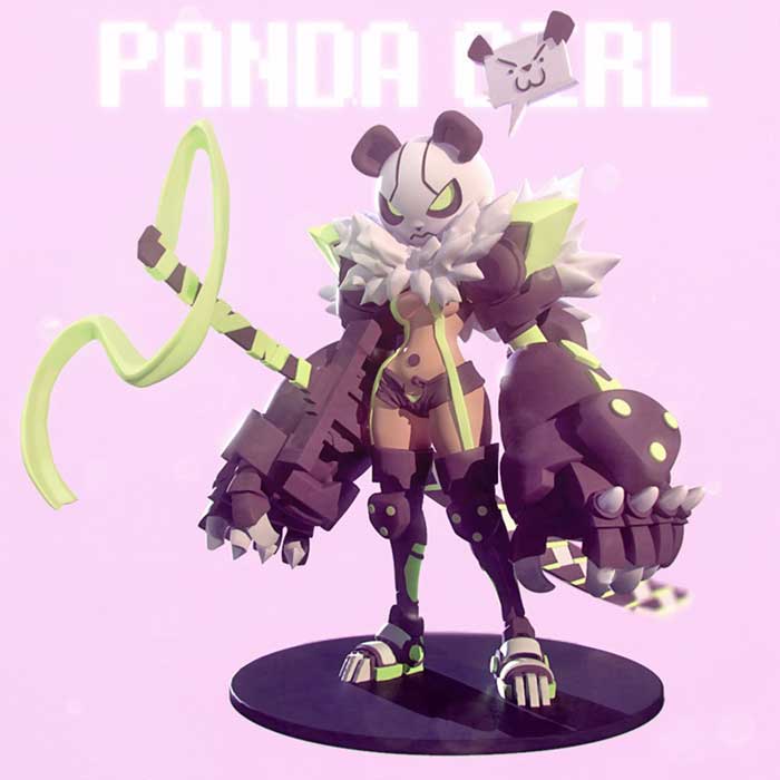 panda-girl